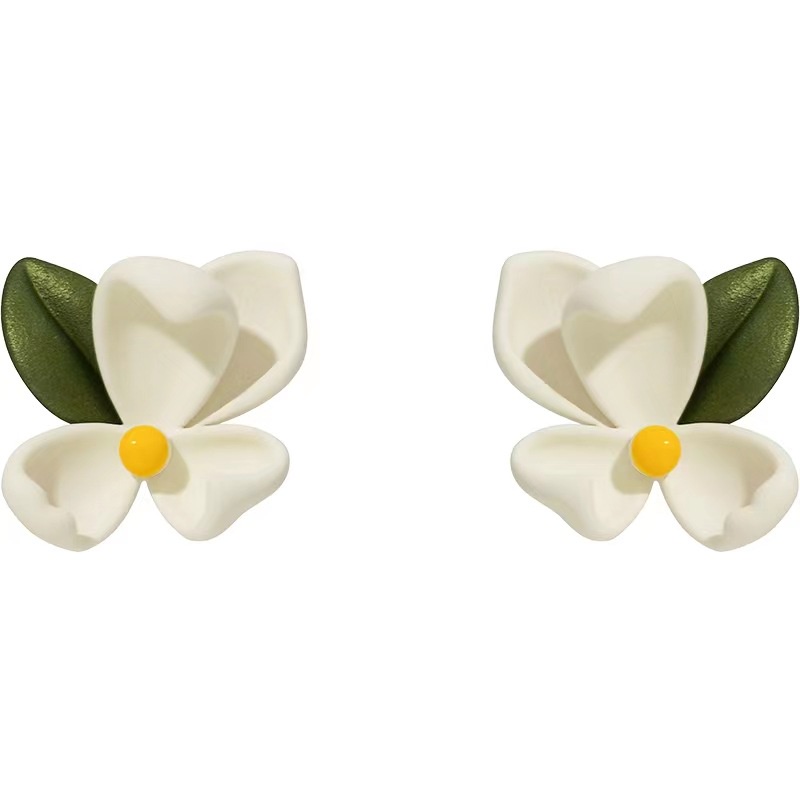 Hoa tai thời trang ngọt ngào Hàn Quốc dành cho nữ Hoa tai sang trọng