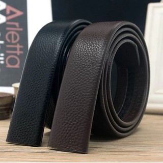 Dây Nịt Nam dài 120cm rộng 3.8cm Dây thắt lưng da nam cao cấp may giấu viền K001. Thắt lưng Baellerry ( Không mặt khóa )