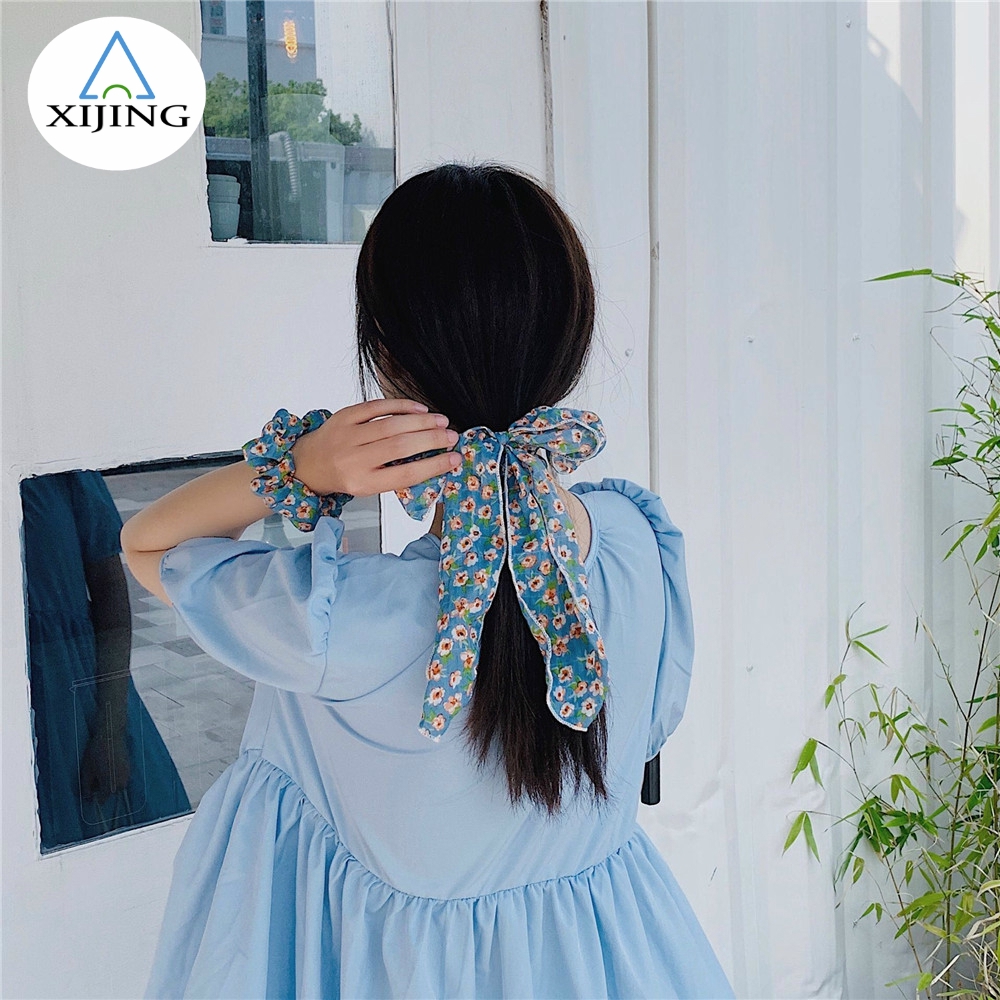 Băng Đô Vải Họa Tiết Hoa Xinh Xắn Cho Nữ