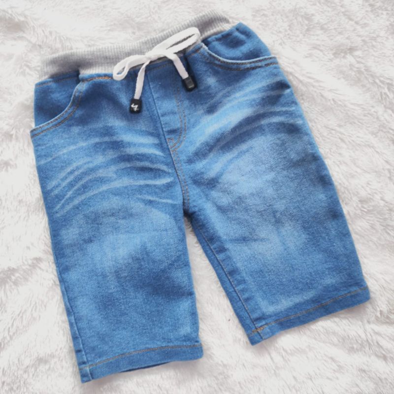 Quần Short jean kẻ sọc thời trang Levis cho bé trai 5-7/8 tuổi