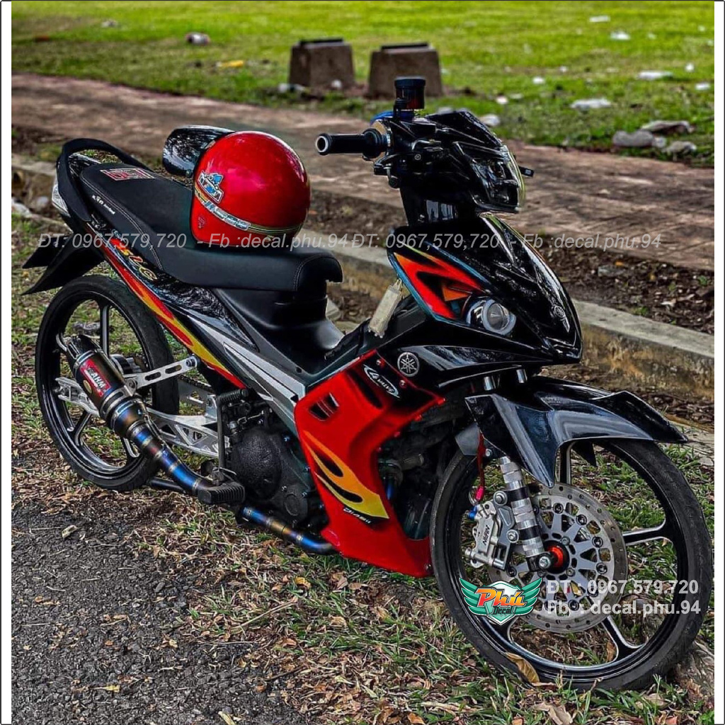Tem Rời Ex 2010 đỏ đen lửa 2021 (J)