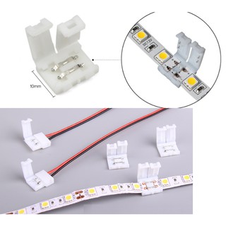 KẸP NỐI THẲNG 2 CHÂN KHÔNG HÀN CHO LED DÂY, DÂY ĐIỆN (LOẠI KHÔNG DÂY VÀ CÓ DÂY)