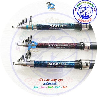 Cần Câu Máy Rút SHIMANO Vân Đá
