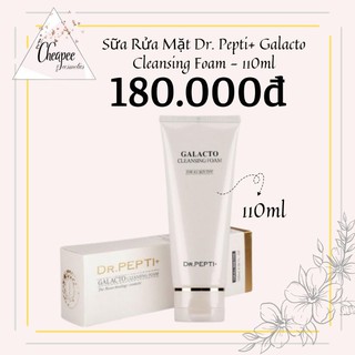 Sửa rửa mặt dr.pepti+ galacto cleansing foam - 110ml