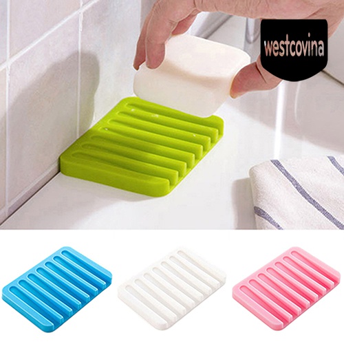 [Hot]☀ Khay Đựng Xà Phòng Bằng Silicone Dẻo Tiện Dụng