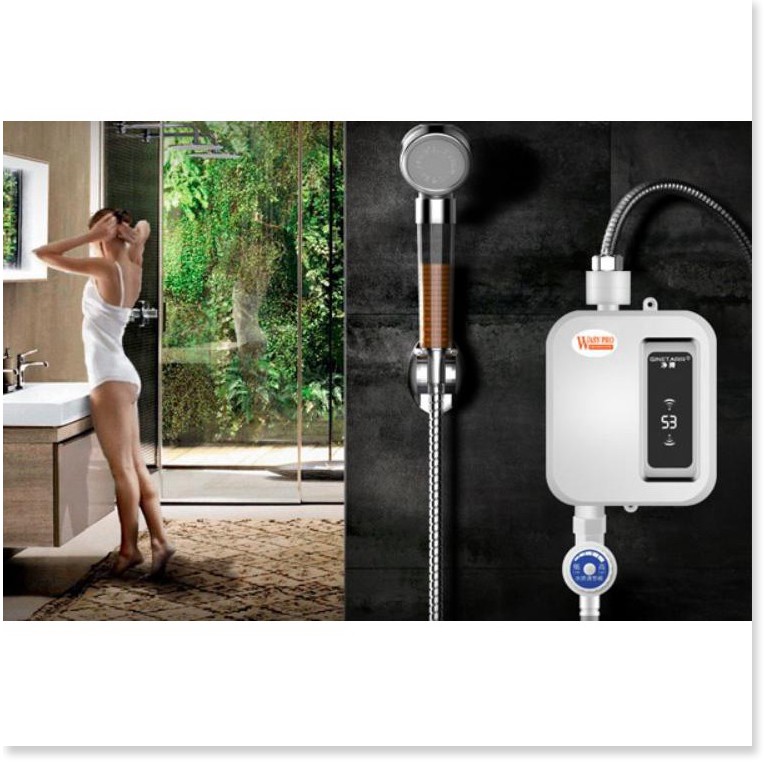 Máy tắm nước nóng 3500W NanoShower (Kèm Vòi và Dây) - Hamilton Place