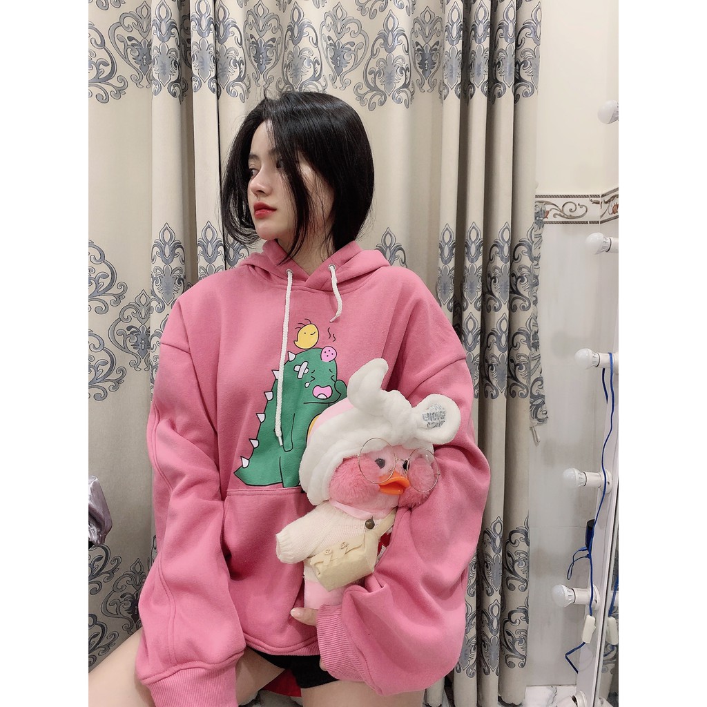 Áo khoác nam nữ unisexsieeu đẹp từ 40 đến 75kg có sizc có hình in khủng long siêu xinh size M từ 40-56kg size L từ 56-75 | BigBuy360 - bigbuy360.vn