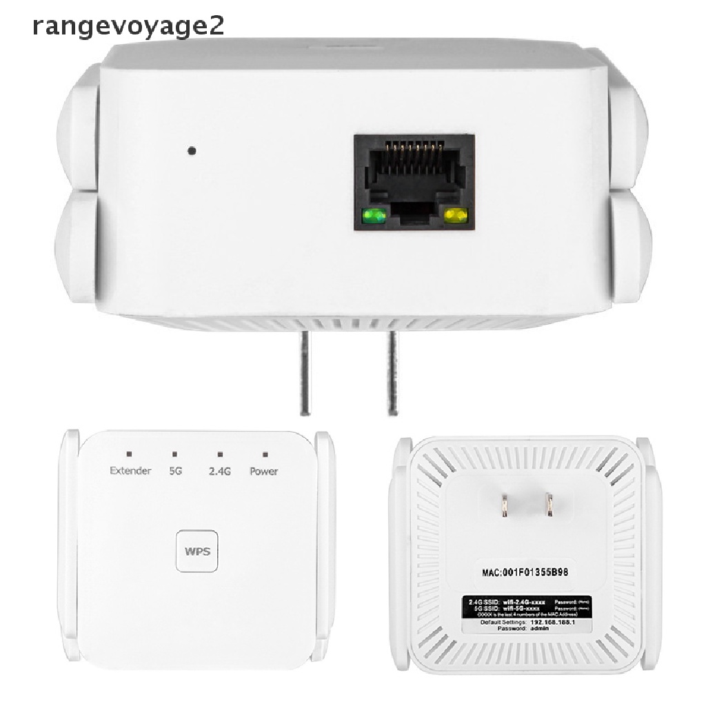 [rangevoyage2] 5G 1200Mbps WiFi Repeater Wifi Amplifier Signal Wifi Extender Wifi Booster thumbnail
