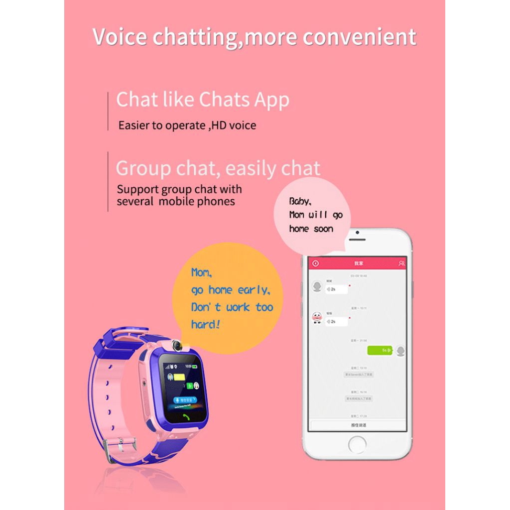 Đồng hồ thông minh chống nước có chức năng theo dõi gọi cho bé | BigBuy360 - bigbuy360.vn