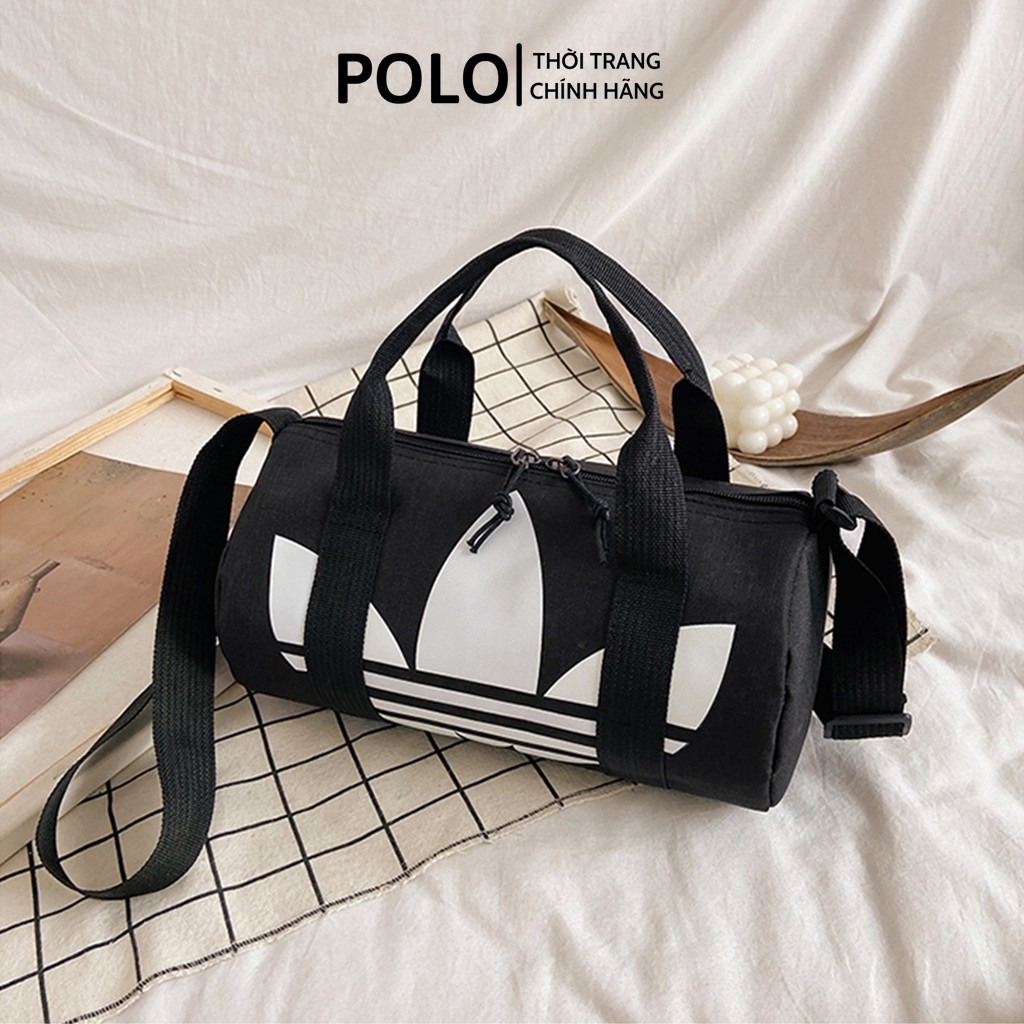 Túi trống thể thao mini nam nữ chất liệu vải canvas thời trang tập gym du lịch phong cách đeo chéo hàn quốc