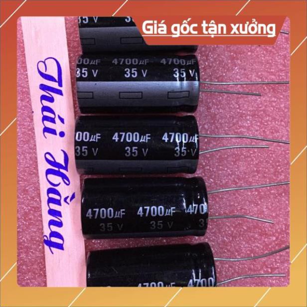 . Tụ hoá 4700M /35 V (5 chiếc) ..