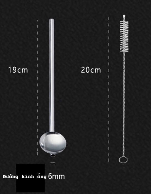 Ống hút inox tái sử dụng bảo vệ môi trường