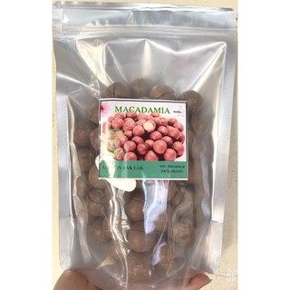 100g mắc ca sấy chín nứt vỏ