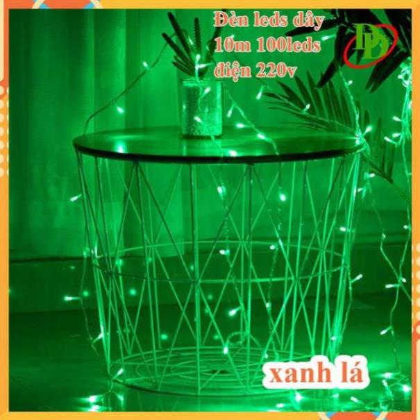 Dây Đèn Led 10m-100 leds trang trí noel - sân vườn - quán cafe