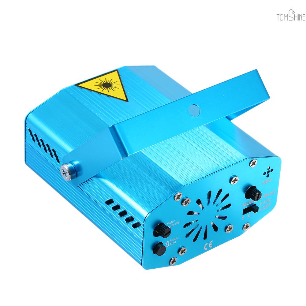 Đèn Led Laser L08 Mini Tạo Hiệu Ứng Sân Khấu Màu Đỏ Và Xanh Lá Điều Chỉnh Giọng Nói Ac110-240V