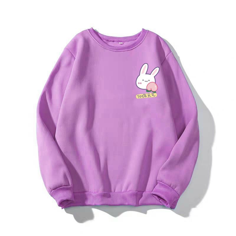 [FREESHIP_50K] Áo sweater nam nữ in hình Thỏ cực cute, chất nỉ dày dặn, hợp làm áo cặp William - DS121