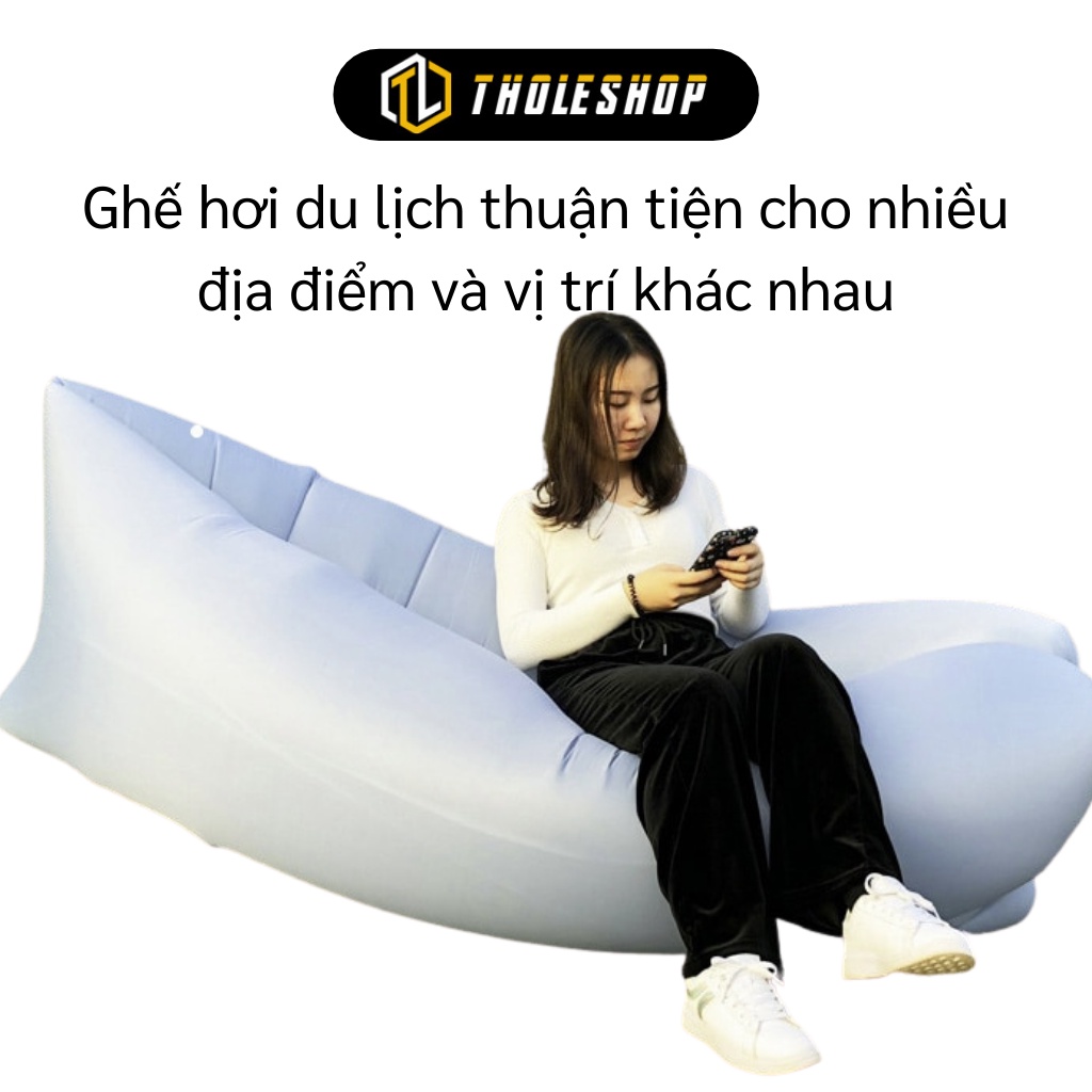 Ghế Hơi Du Lịch - Túi Hơi Du Lịch Tiện Lợi, Sử Dụng Dễ Dàng, mang theo nhỏ gọn được chọn màu 2655