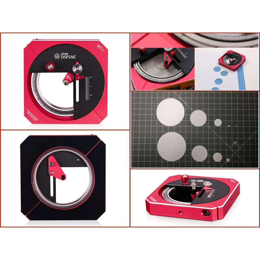 Dụng cụ kĩ thuật DSPIAE cắt hình tròn các cỡ 1-50mm MT-EC MT-C  2.0 Circular cut Shape tool hobby