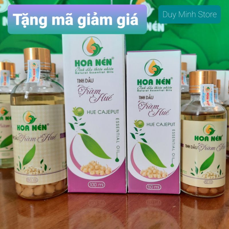 🌿🌿🌿 TINH DẦU TRÀM Hoa Nén 100ml [NGUYÊN CHẤT] - Ngâm củ nén - Phòng ngừa cảm cúm, ho, cảm lạnh - Đuổi muỗi 🌿🌿🌿