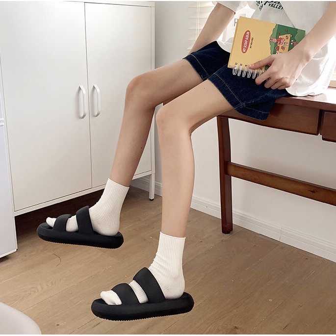 CHZK Dép Lê Đế Mềm Thời Trang Đơn Giản Dành Cho Nữ ISS941