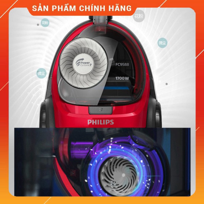 Máy hút bụi không túi Philips FC9588/81 công suất 1700W - bảo hành 12 tháng SM | BigBuy360 - bigbuy360.vn