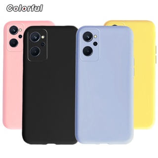 Ốp Điện Thoại TPU Mềm Nhám Màu Kẹo 4 Màu Tùy Chọn Cho Realme 9i RMX3491 Realme9i 9 i 2022 6.6 inch