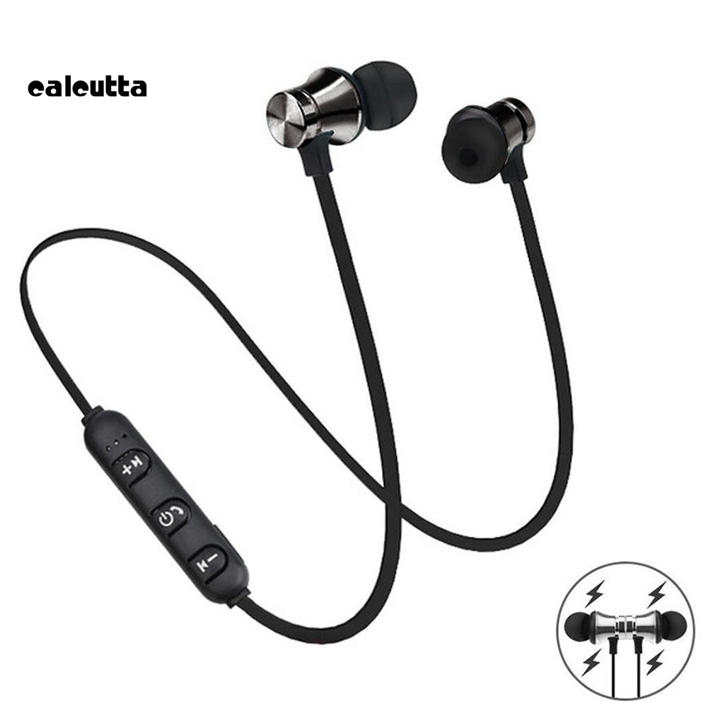 【Ready stock】Magnetic Wireless Bluetooth 4.2 In-Ear Stereo Earphone Sports Headphone with Mic