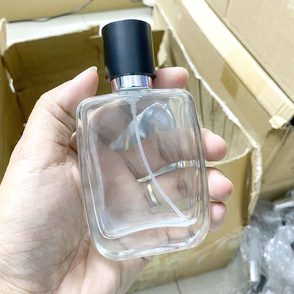 Combo chai lọ rỗng đựng nước hoa bằng thủy tinh cao cấp dung tích 50ml