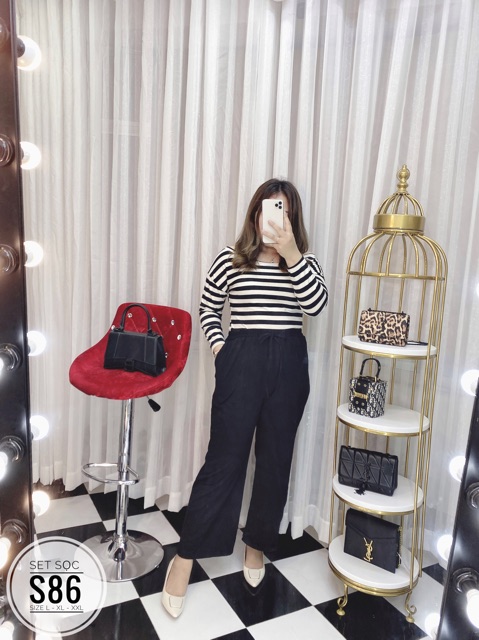 Bigsize Set sọc S86