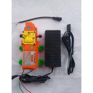 BƠM ÁP LỰC mini sumo cam 12v (chưa nguồn và kèm nguồn), dùng trong xịt rửa xe, xịt rửa máy lạnh, phun sương, tưới lan...