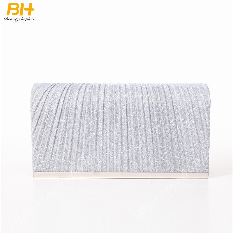 Ví Cầm Tay Đính Kim Sa Lấp Lánh Phong Cách Hàn Quốc Mới 2022