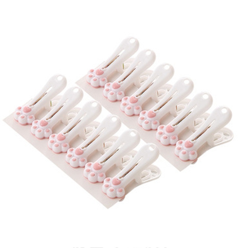 Set 12 Kẹp Quần Áo Mini Dễ Thương Chống Nhăn Tiện Dụng
