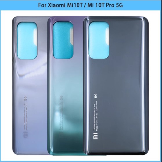 Nắp lưng Xiaomi Mi 10T / Mi 10T Pro 5G - Chất liệu kính , có quà tặng kèm