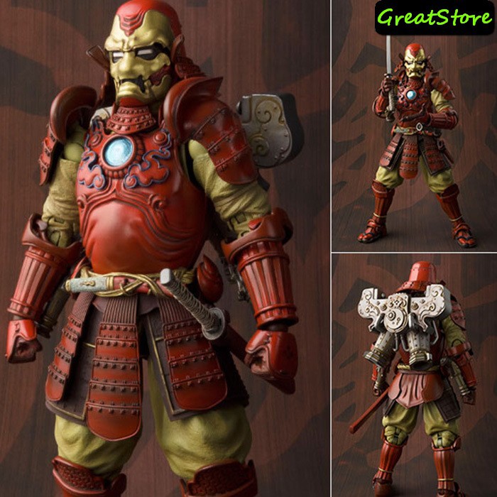 ( CHẤT, HÀNG CÓ SẴN ) MÔ HÌNH NHÂN VẬT SAMURAI IRON MAN FIGMA CỬ ĐỘNG ĐƯỢC