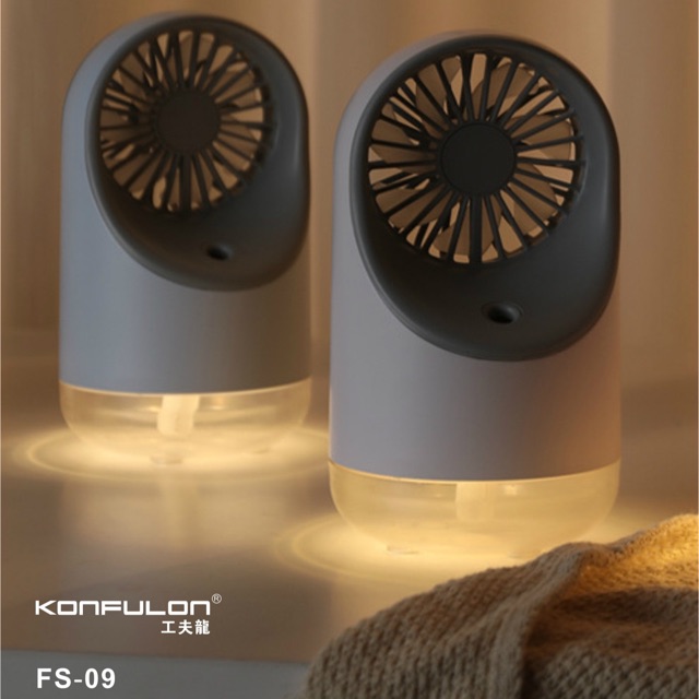 Quạt mini phun sương 3 tốc độ spray FAN chính hãng