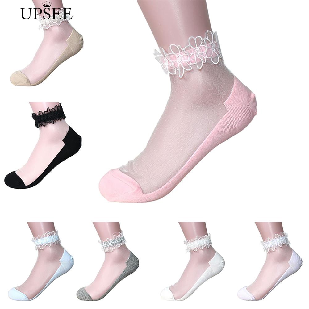 Vớ ren trong suốt siêu mỏng đẹp cho nữ