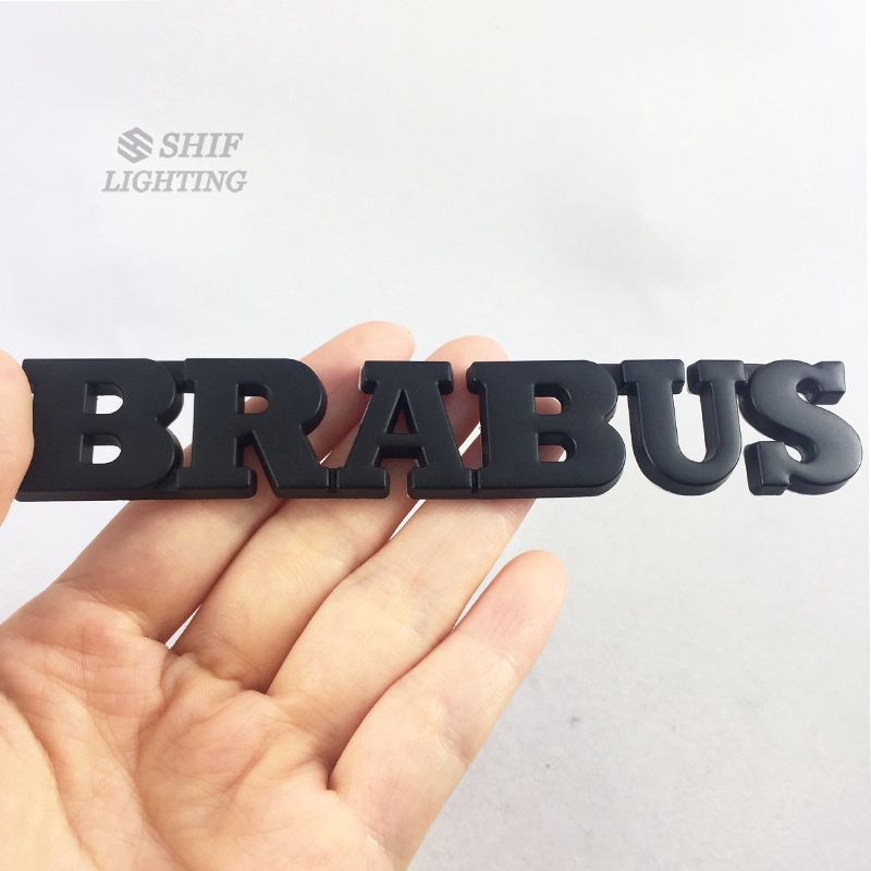 Miếng dán kim loại hình logo BRABUS cho xe Mercedes BRABUS