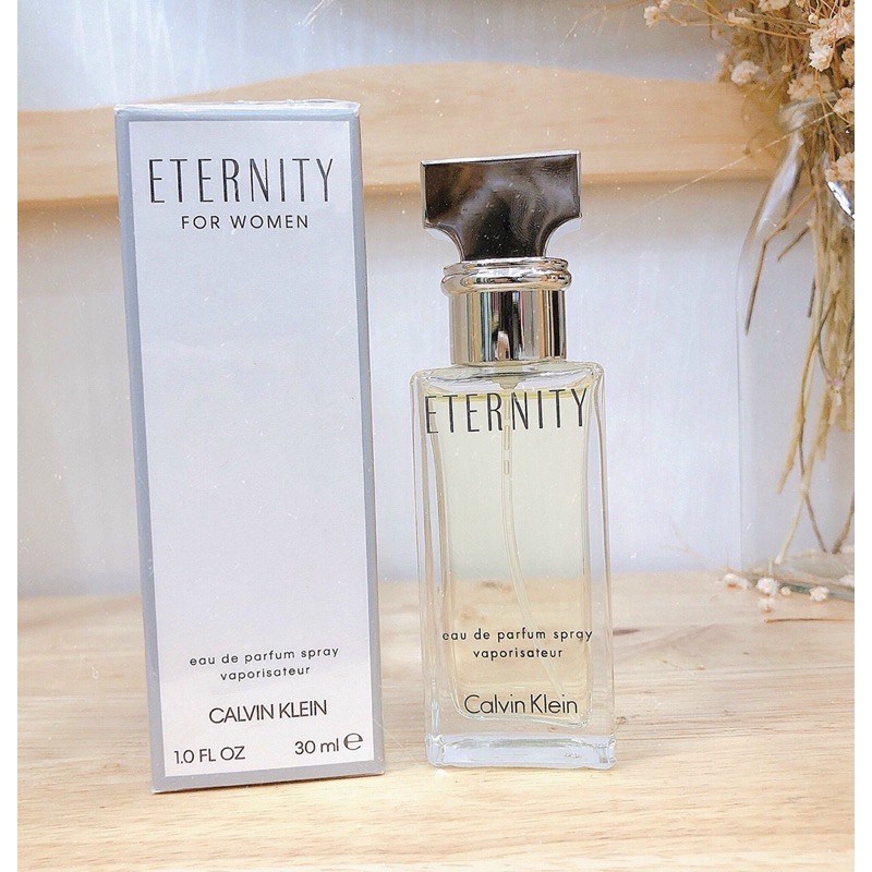 Chính Hãng) Nước Hoa Calvin Klein Eternity For Women EDP - 30ml | Shopee  Việt Nam