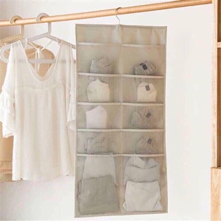 Túi treo đồ lót 18 ô [ 2 Mặt Nhiều Ngăn ]