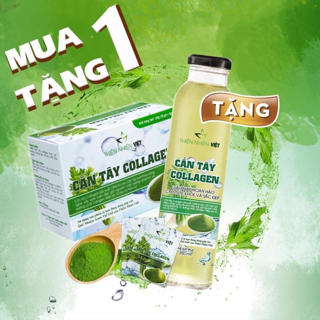 [Mã 66FMCGSALE hoàn 8% xu đơn 500K] Cần Tây Collagen hộp 30 gói chính hãng | BigBuy360 - bigbuy360.vn
