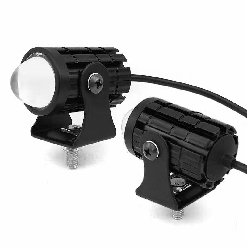 Đèn LED Bi cầu 2 màu 12w siêu sáng chất lượng cao cho mô tô