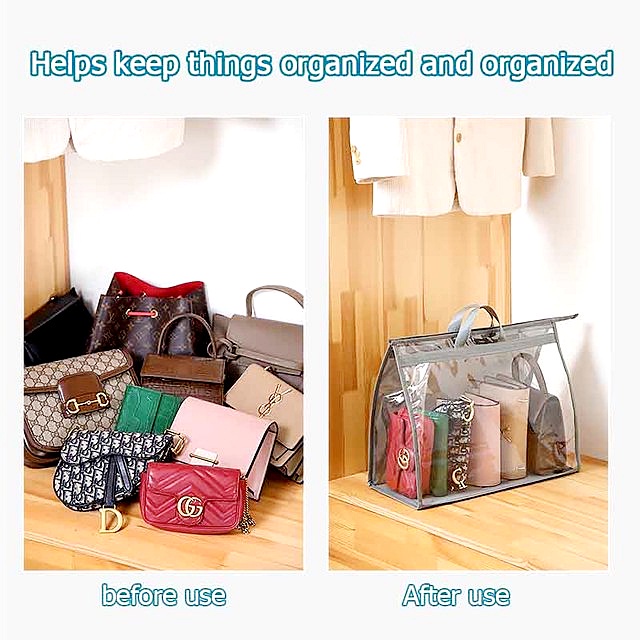 Giá Đỡ Túi Xách PVC Chống Bụi Tiện Lợi