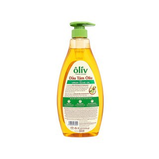 Dầu Tắm Ôliv Virgin Ôlive Oil  Dưỡng Ẩm Chuyên Sâu 650ml