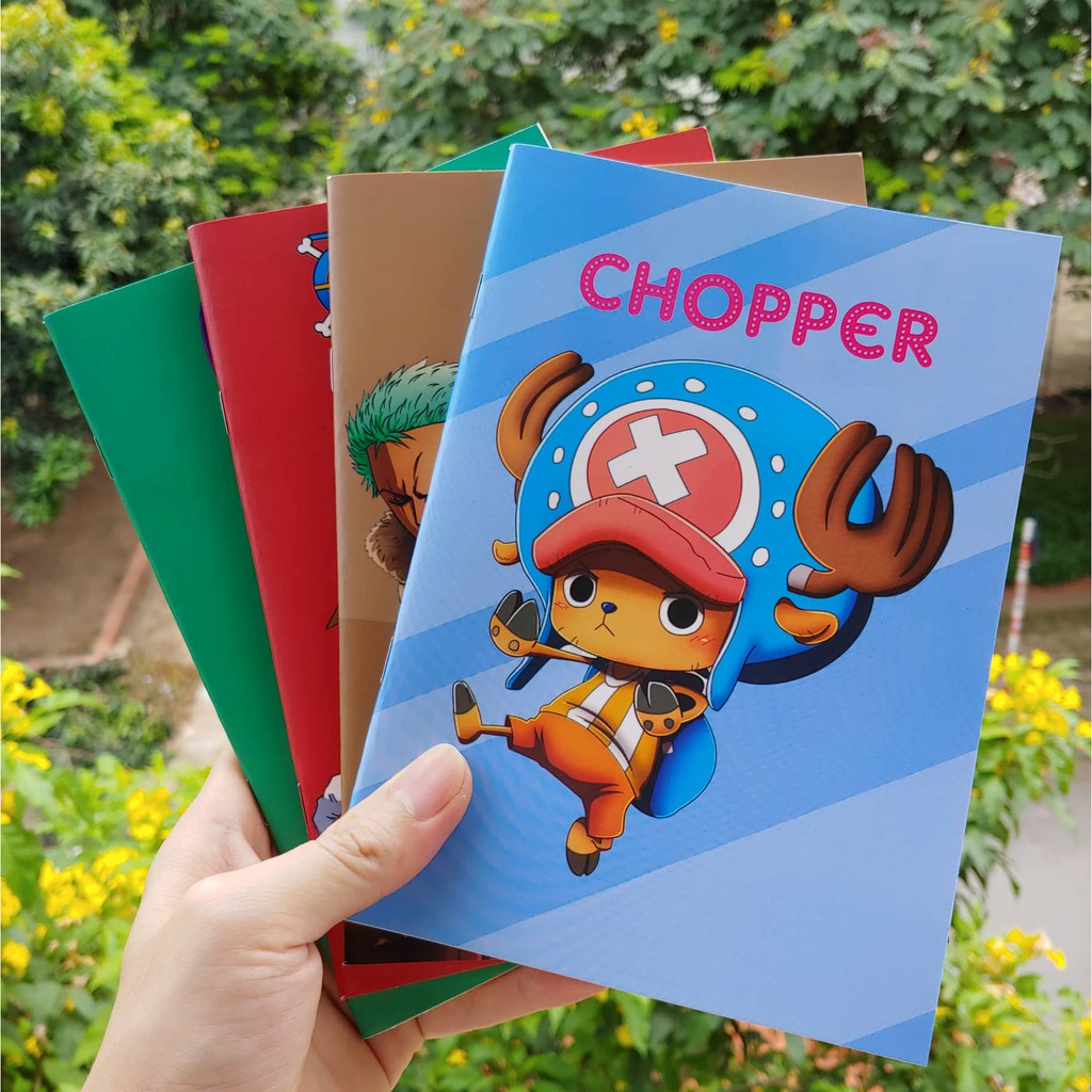 1 quyển vở Chopper khổ A5 vở kẻ ngang