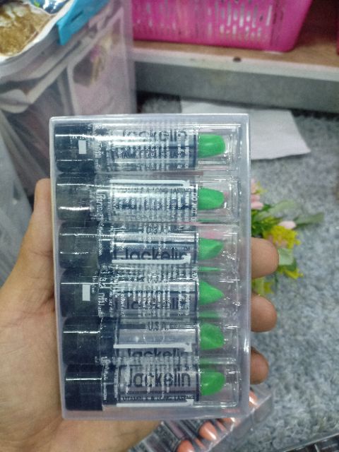 Bán Sỉ Vỉ 6 Son gió không trôi jackelin thái lan