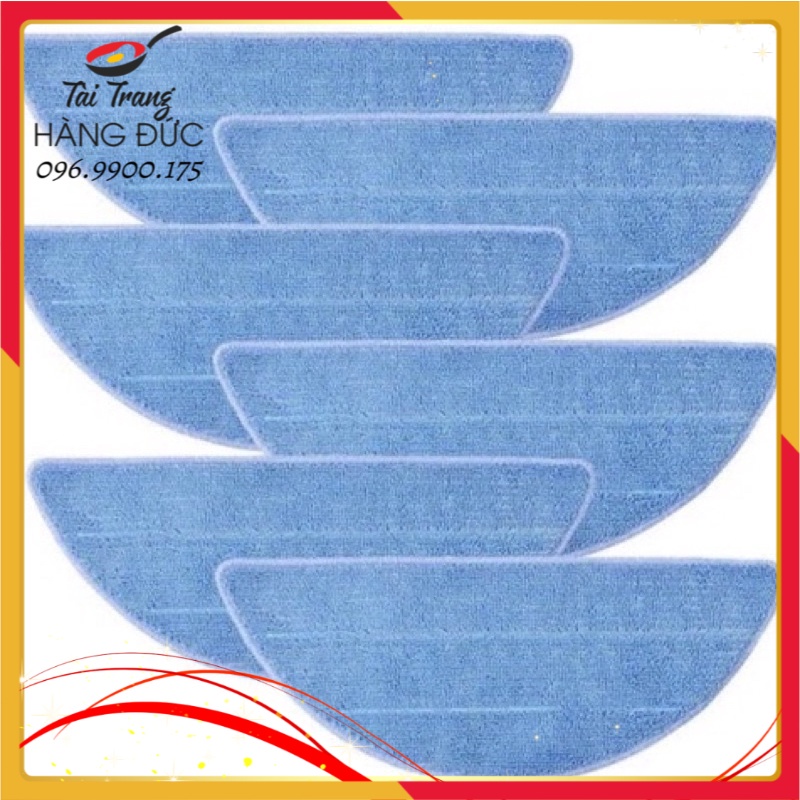 Giẻ lau - Phụ kiện thay thế cho robot Medion 18500, 18501, 19511, 19510 - TÀI TRANG HÀNG ĐỨC