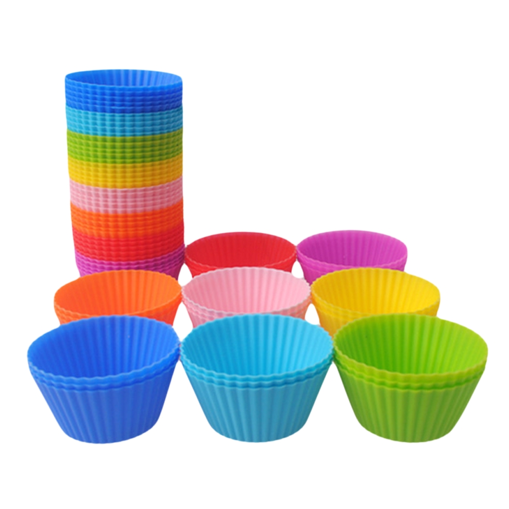 Cốc silicon làm bánh muffin dễ thương tiện dụng