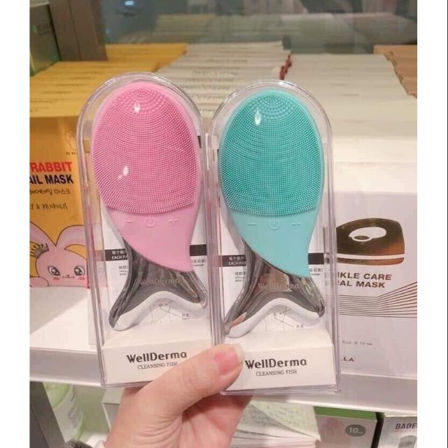 👍 Máy Rửa Mặt WELLDERMA Con cá👍