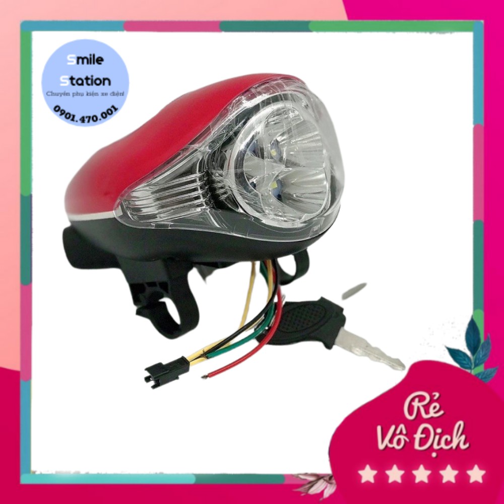 Đầu đèn xe đạp điện HK Bike