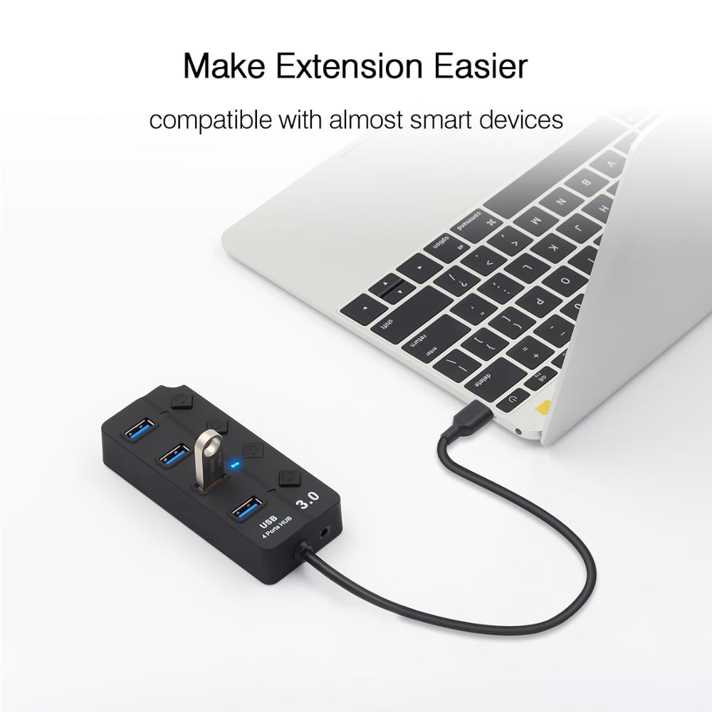 Bộ Chia Cổng USB 3.0 Tốc Độ Cao 4/7 Tiện Dụng